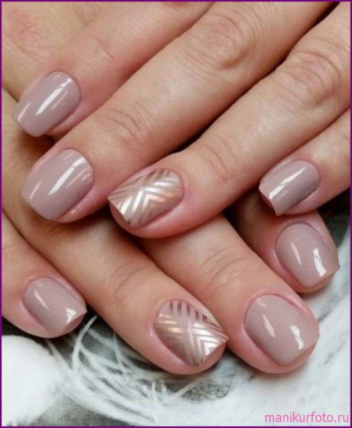 Модный маникюр на коротких ногтях, фото — свежая подборка