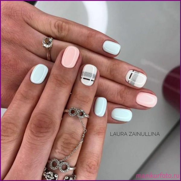 Модный маникюр на коротких ногтях, фото — свежая подборка