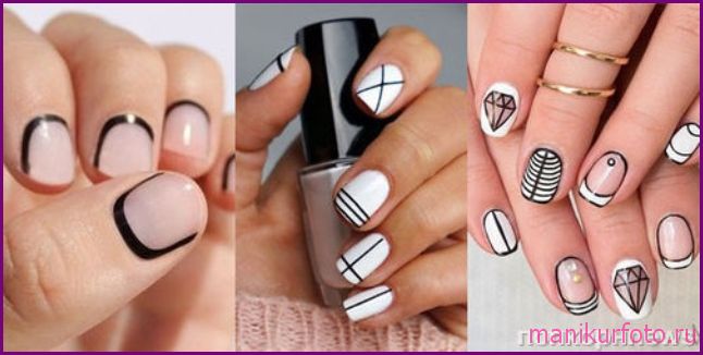 Модный маникюр на коротких ногтях, фото — свежая подборка
