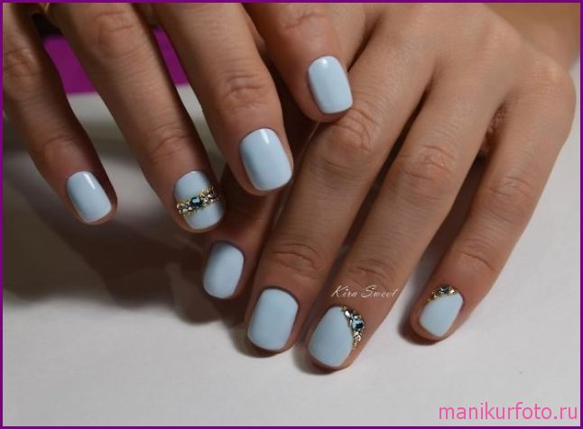 Модный маникюр на коротких ногтях, фото — свежая подборка