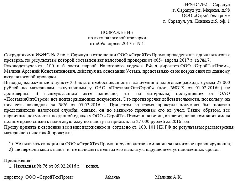 Акт ревизии финансово-хозяйственной деятельности. образец 2018 года