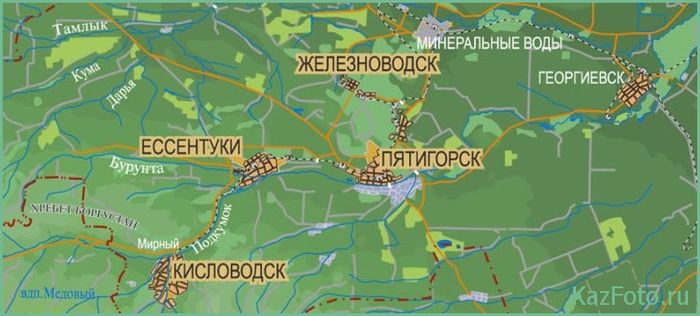 Фото Минеральных Вод — интересные места и достопримечательности