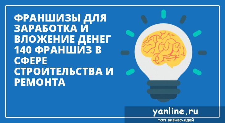 Бизнес-планы по строительству, недвижимости и ремонту