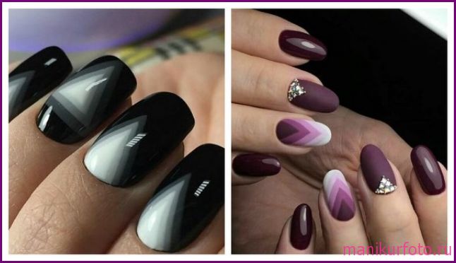 Модный градиентный маникюр, фото — свежая подборка