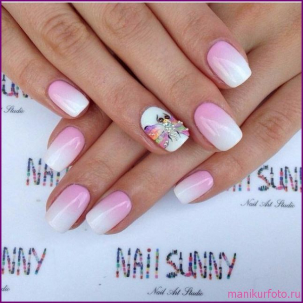 Модный градиентный маникюр, фото — свежая подборка