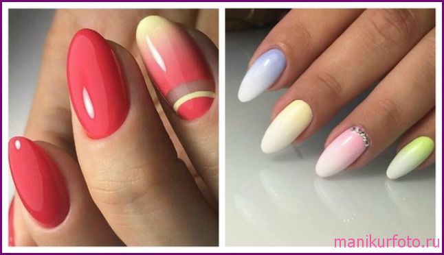 Модный градиентный маникюр, фото — свежая подборка