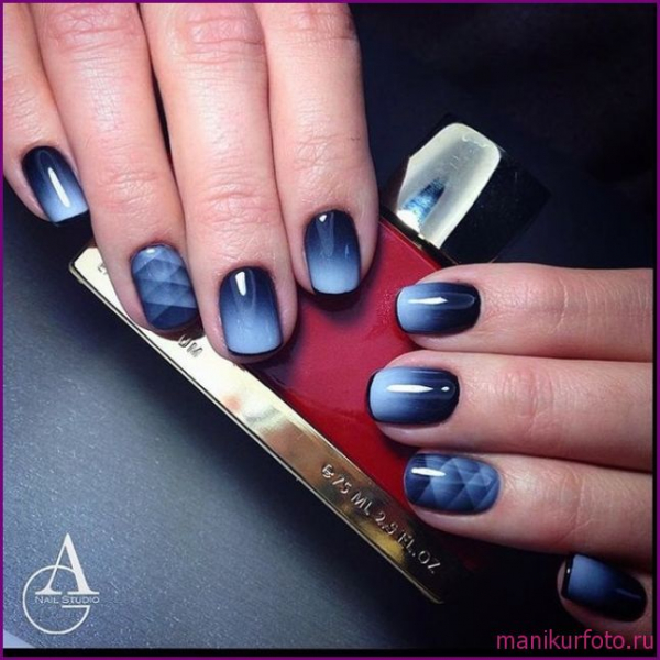 Модный градиентный маникюр, фото — свежая подборка