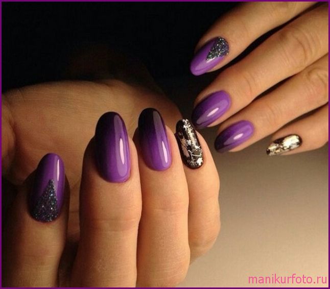 Модный градиентный маникюр, фото — свежая подборка