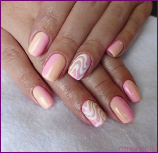 Модный градиентный маникюр, фото — свежая подборка