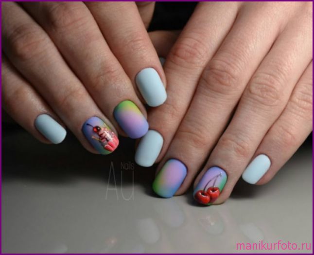 Модный градиентный маникюр, фото — свежая подборка