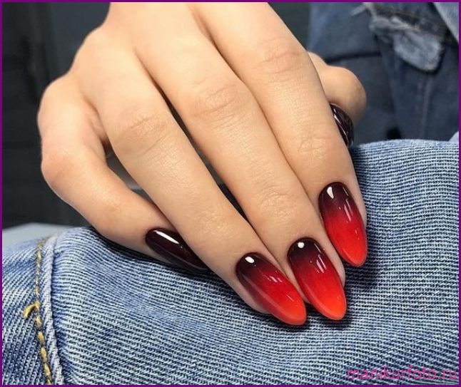 Модный градиентный маникюр, фото — свежая подборка