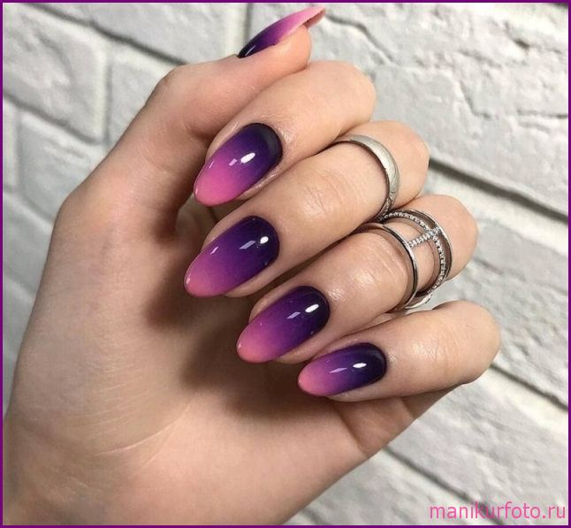 Модный градиентный маникюр, фото — свежая подборка
